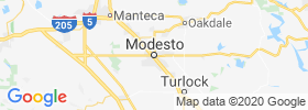Modesto map
